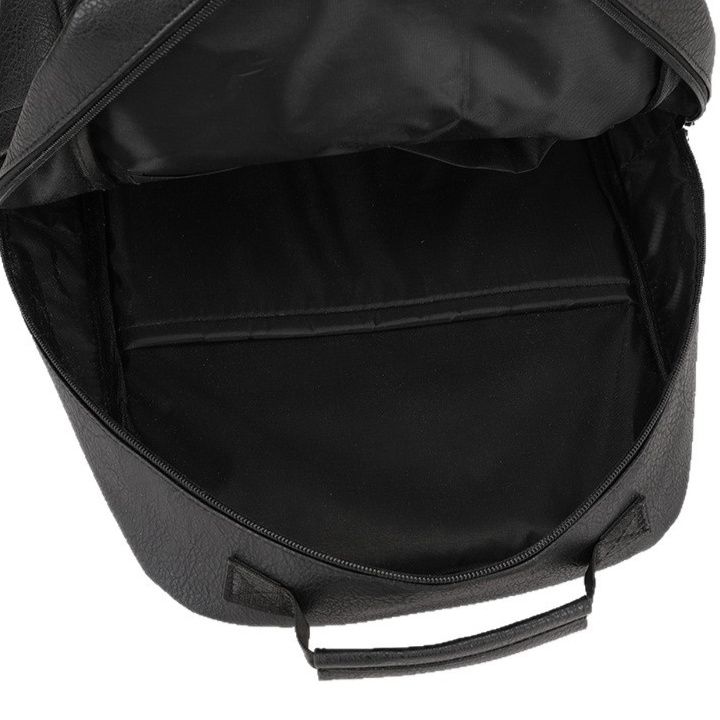 大容量高密度本革調ビジネスレザーリュック