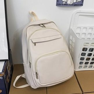 多機能軽量大容量スポーツ用　PUレザーリュック