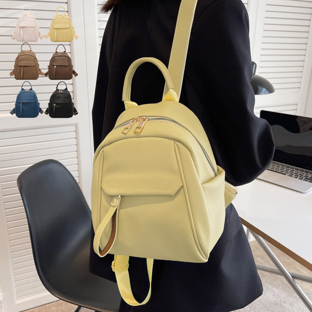 レザーリュック レザー調ミニリュック レディース 6色展開
