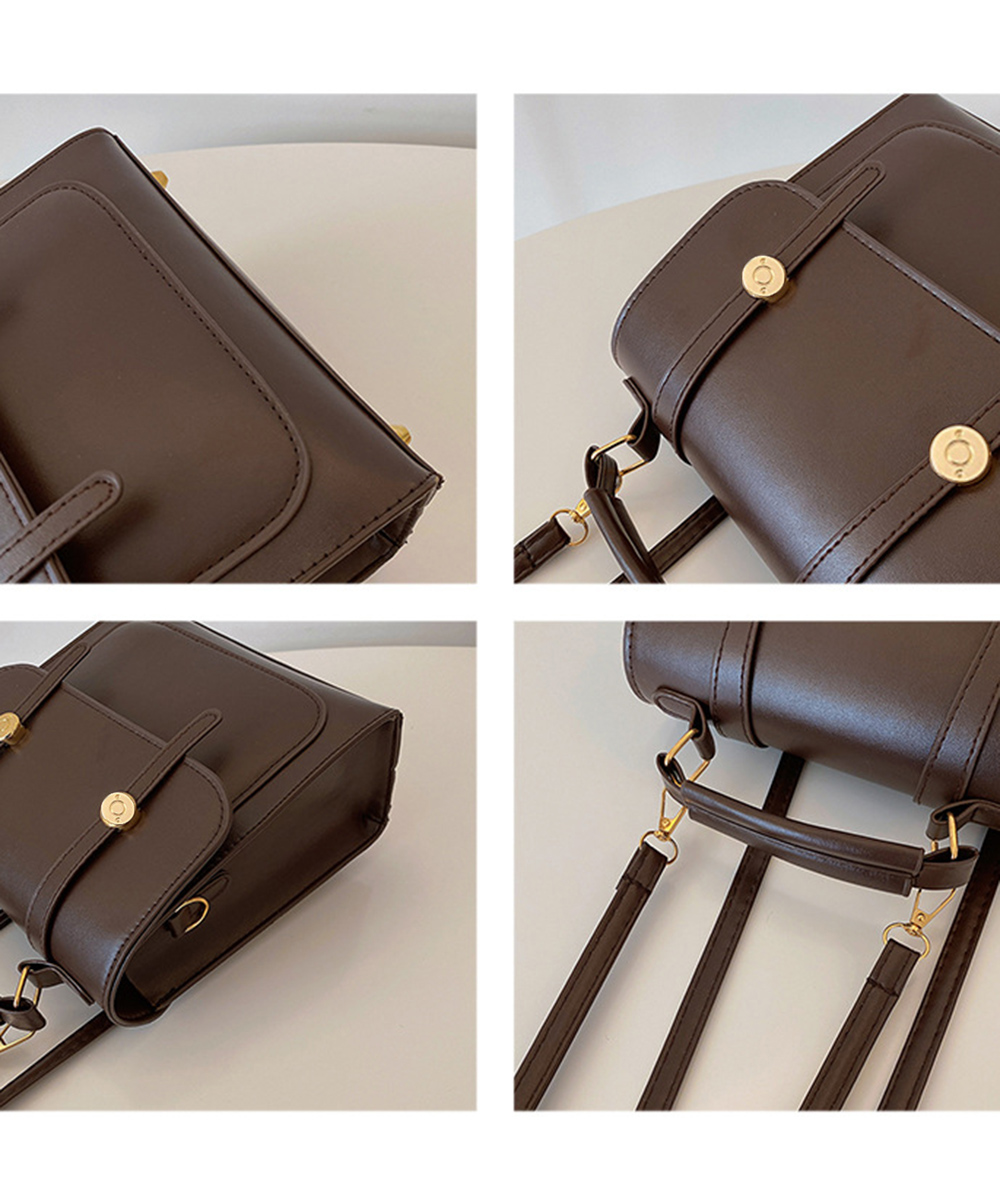 軽量ミニレザーリュック 三通り使い方