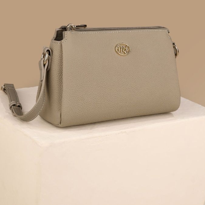 レザーショルダー シンプル上質ミニショルダーバッグ