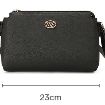 レザーショルダー シンプル上質ミニショルダーバッグ