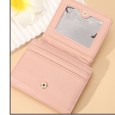 革 財布 シェブロンキルティングレザー三つ折り財布