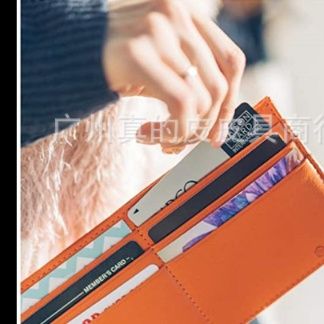 革 財布 薄型軽量スリムレザー長財布ファスナーポケット付き