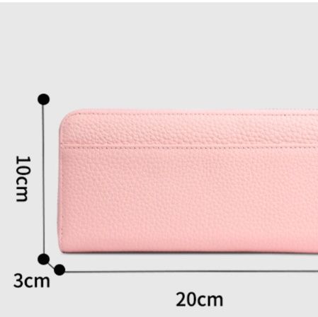 本革ラウンドファスナー長財布大容量多収納