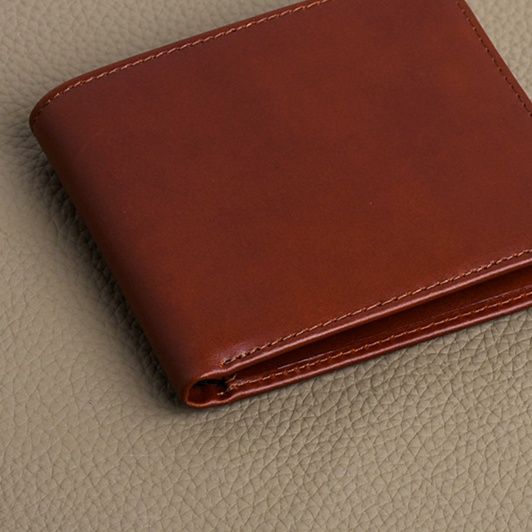 革 財布 本革仕上げ多機能レザー三つ折り財布