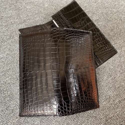 革財布 クロコダイル柄高級長財布