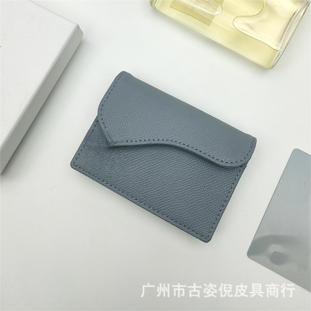 革 財布 本革製エンベロープ型カードケース名刺入れ