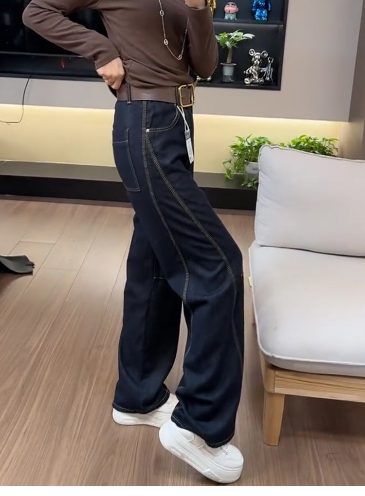 ヒョウ柄 ヒョウ柄 野性的な雰囲気漂う幅広シルエットパンツ