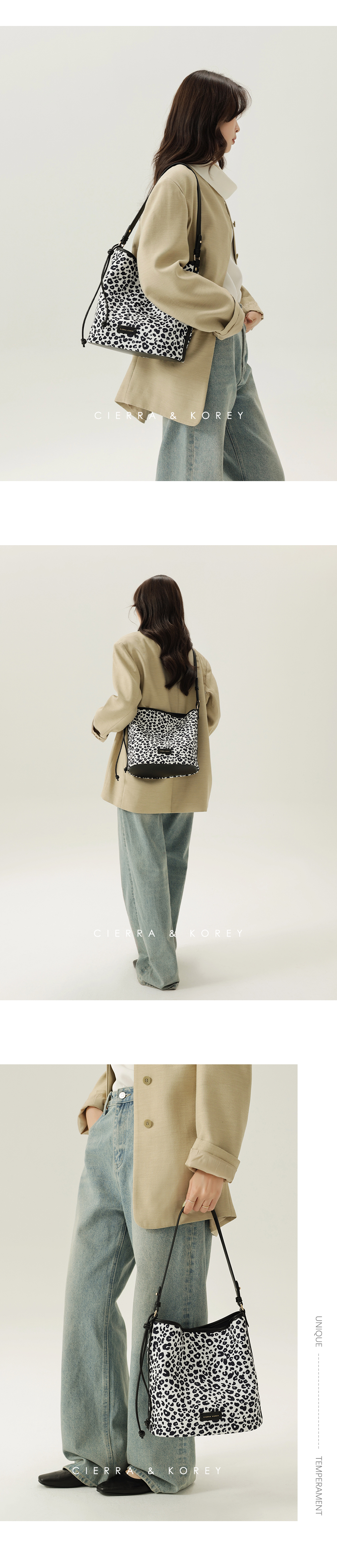 アーバンヒョウ柄ショルダー