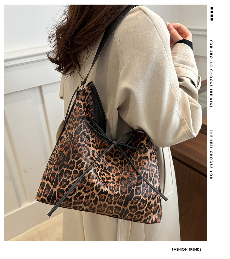 ワイルドヒョウ柄ショルダー