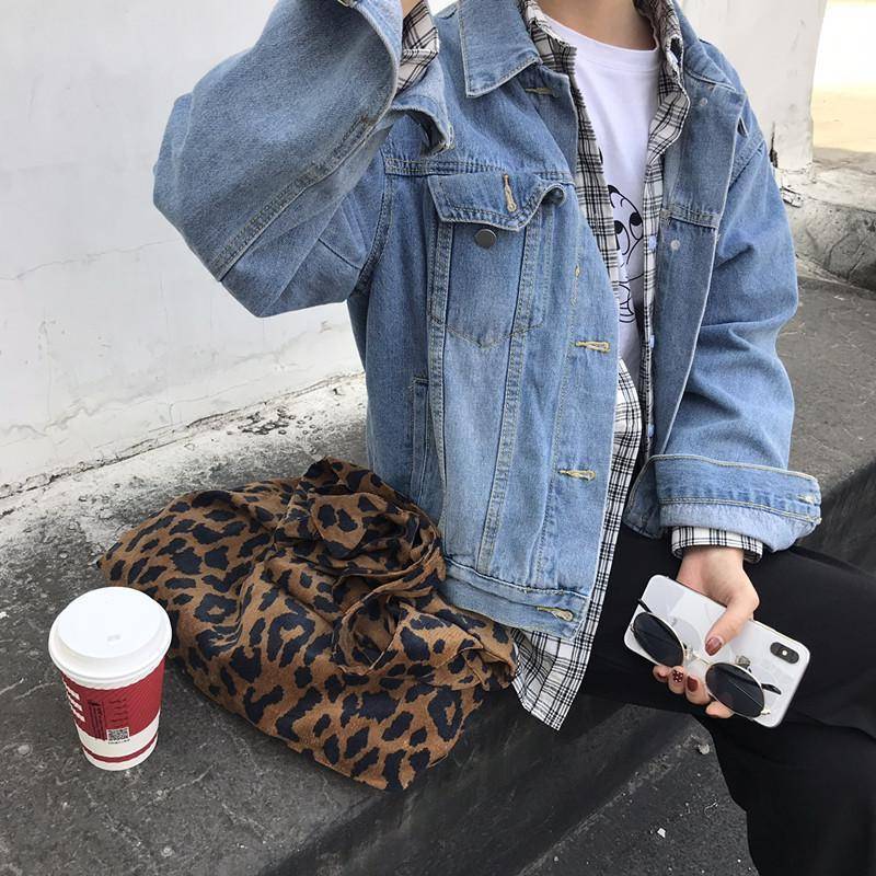 シンプル マルシェ ヒョウ柄