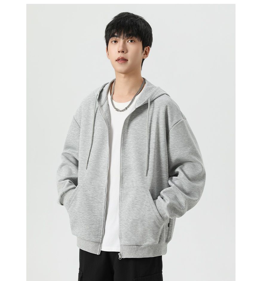 メンズジャージ メンズジャージ ゆったりフード付きジャージパーカー