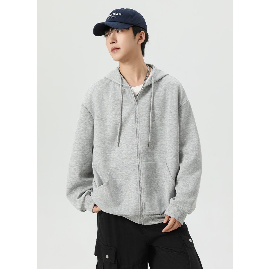 メンズジャージ メンズジャージ ゆったりフード付きジャージパーカー