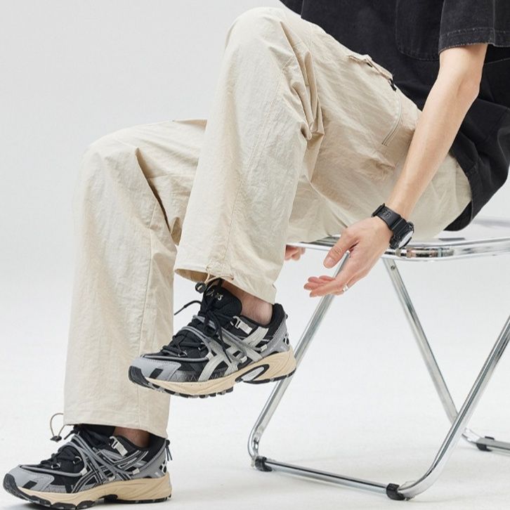 メンズジャージ専門店 スポーツ快適ワイドナイロンパンツ