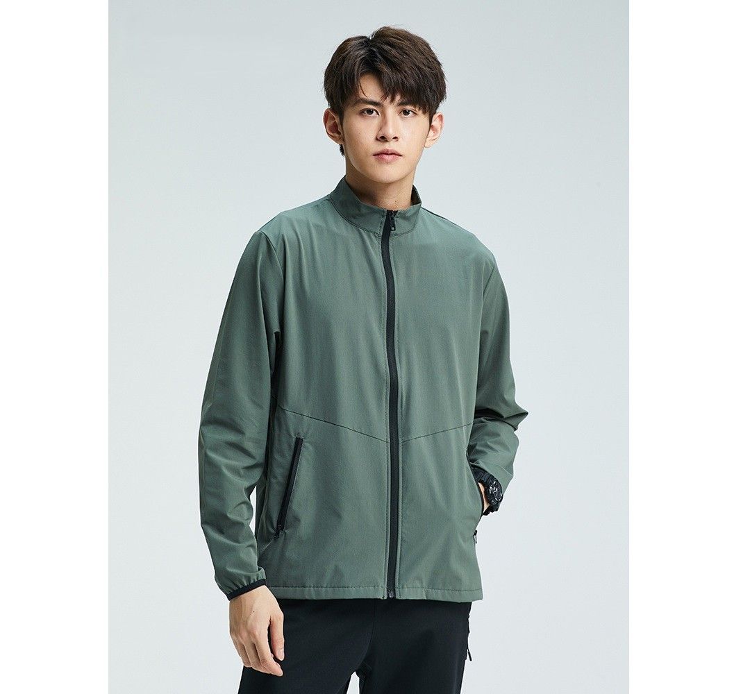 メンズジャージ メンズジャージ スタンドカラー シンプルジャージ