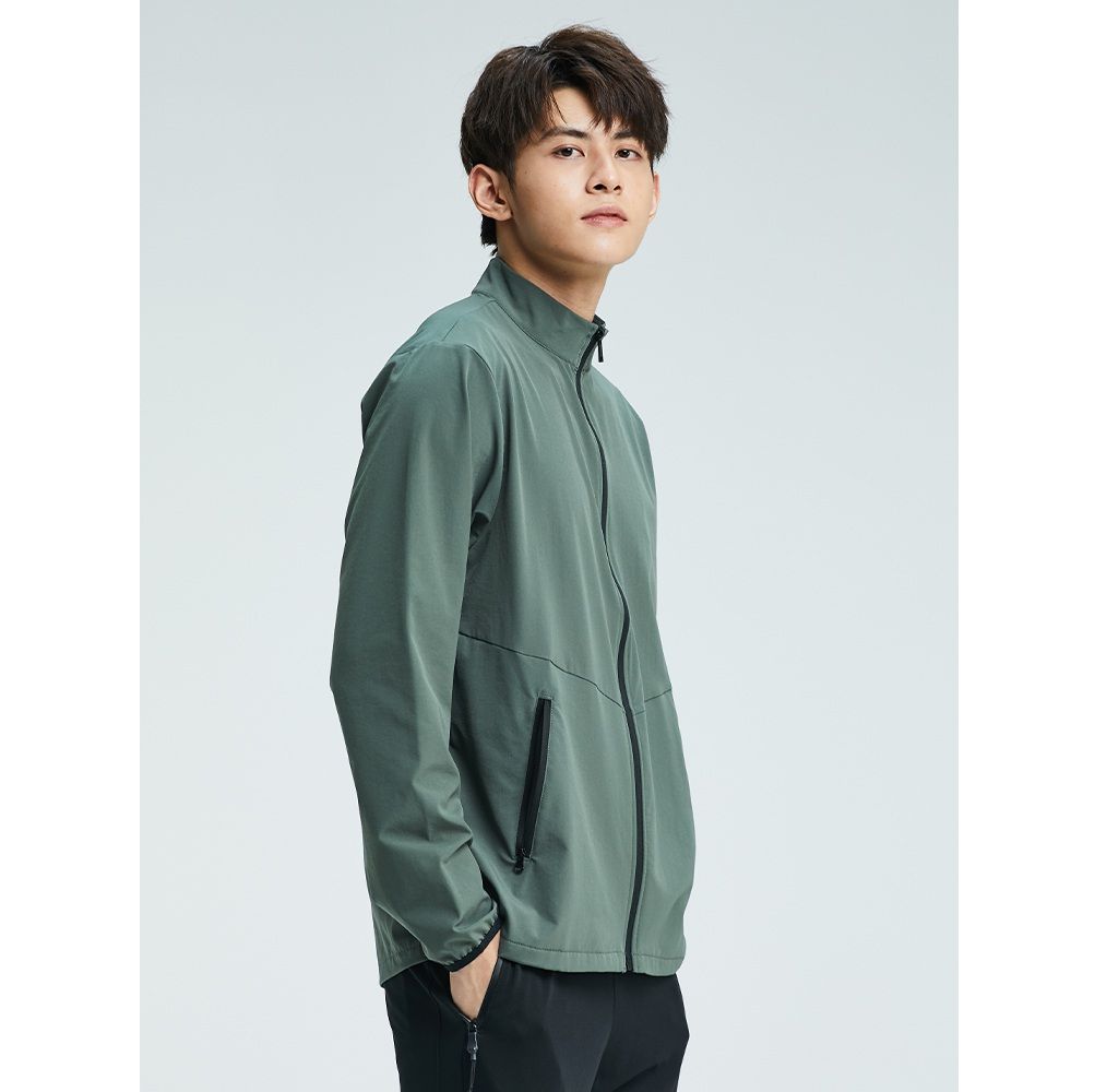 メンズジャージ メンズジャージ スタンドカラー シンプルジャージ