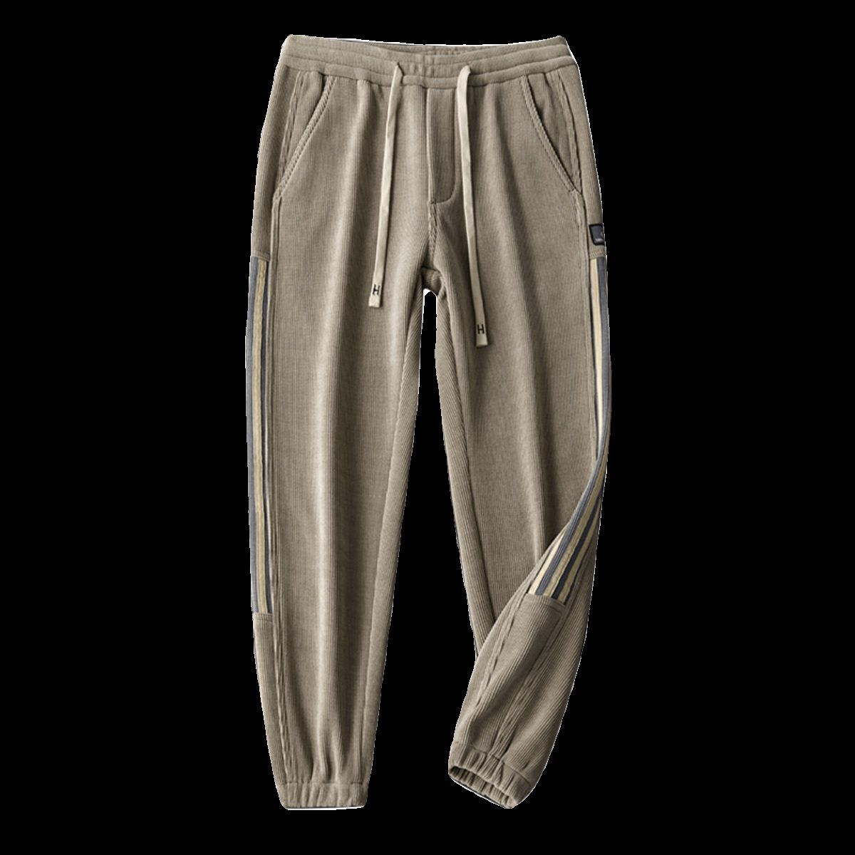 メンズジャージ専門店 裏起毛サイドライン温暖ジャージパンツ