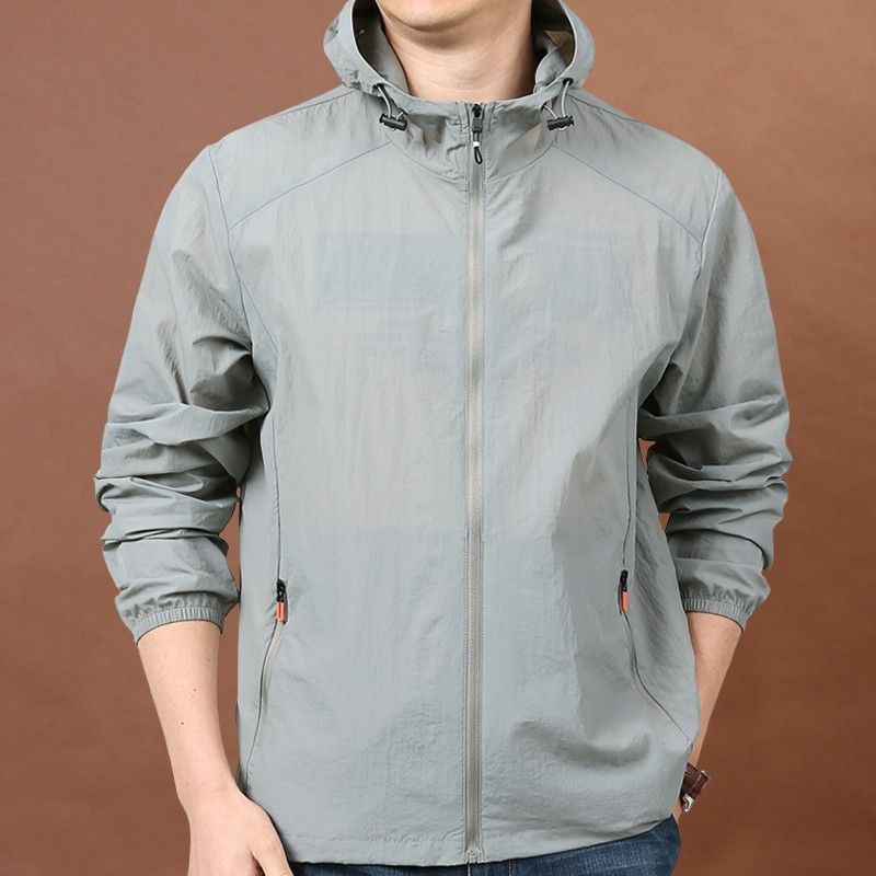 メンズジャージ メンズジャージ フード付き速乾ジャージアウター