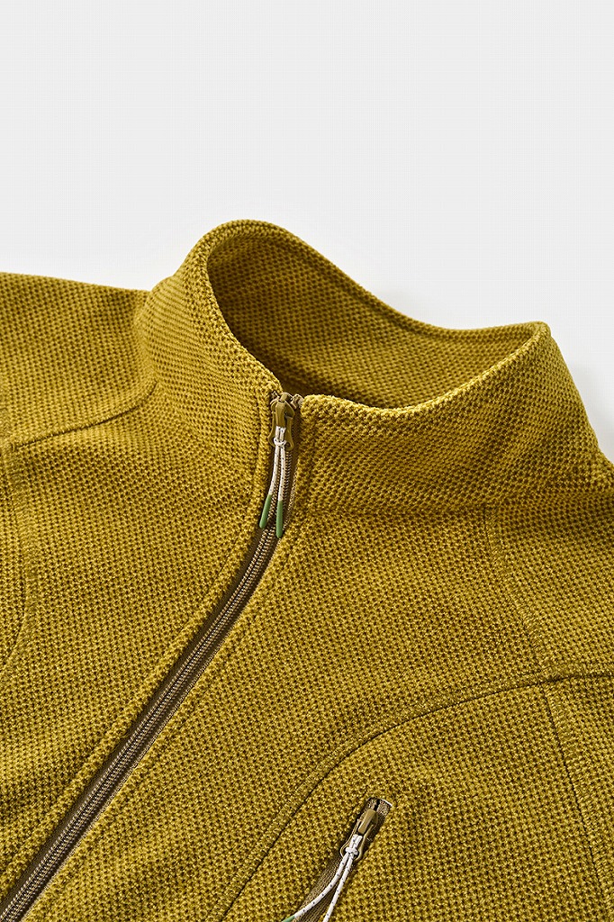 メンズジャージ 男性用ナイロンジップアップフリースジャケット全2色