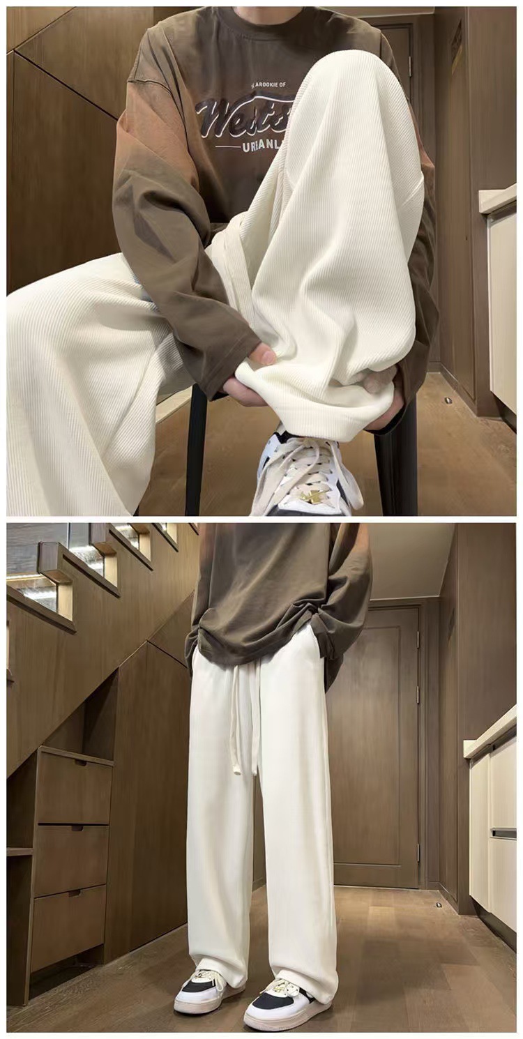 メンズジャージ専門店 立体シルエットコーデュロイワイドパンツ