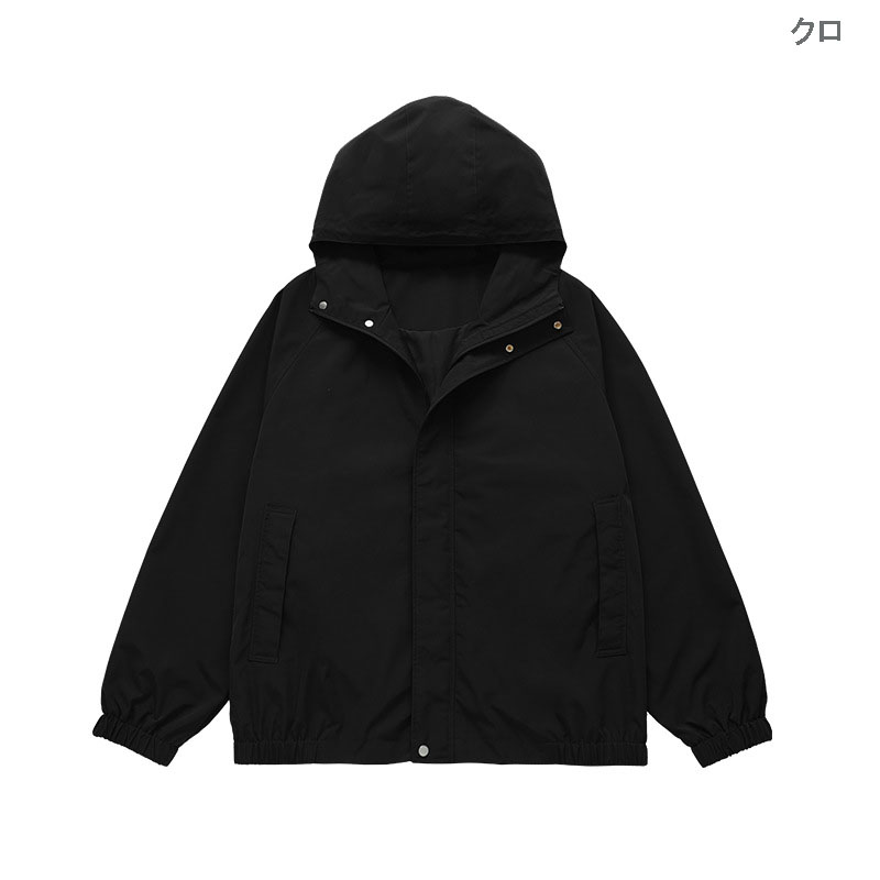 メンズジャージ 男性用防風防水ナイロンジャケット秋冬新作全3色