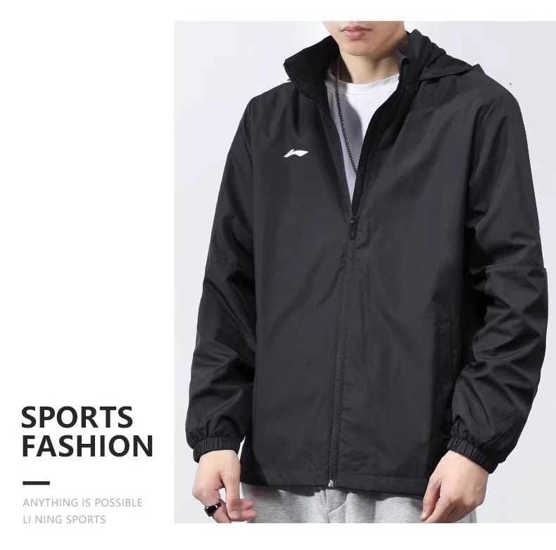 メンズジャージ メンズジャージ フード付き軽量スポーツジャケット