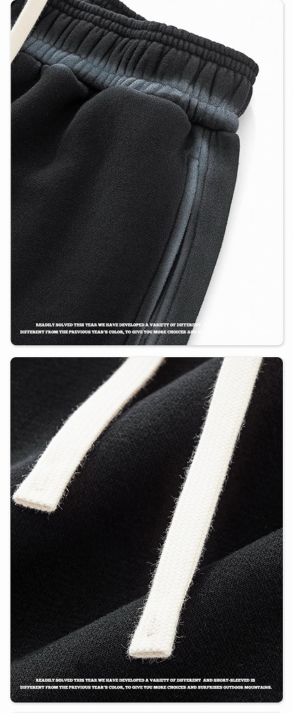 メンズジャージ メンズ裏起毛スウェットパンツ350グラム全2色