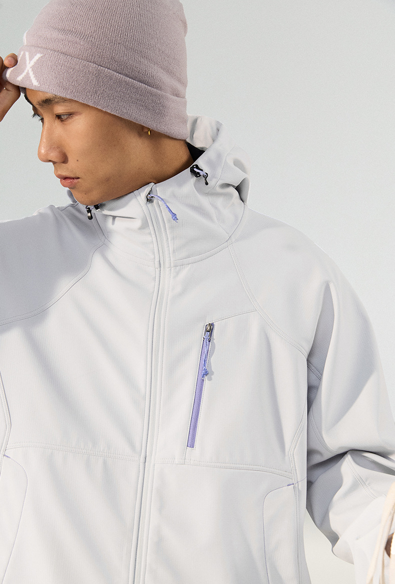 スウェットメンズジャージ メンズ 防風防水 ソフトシェル ジャケット 全5色