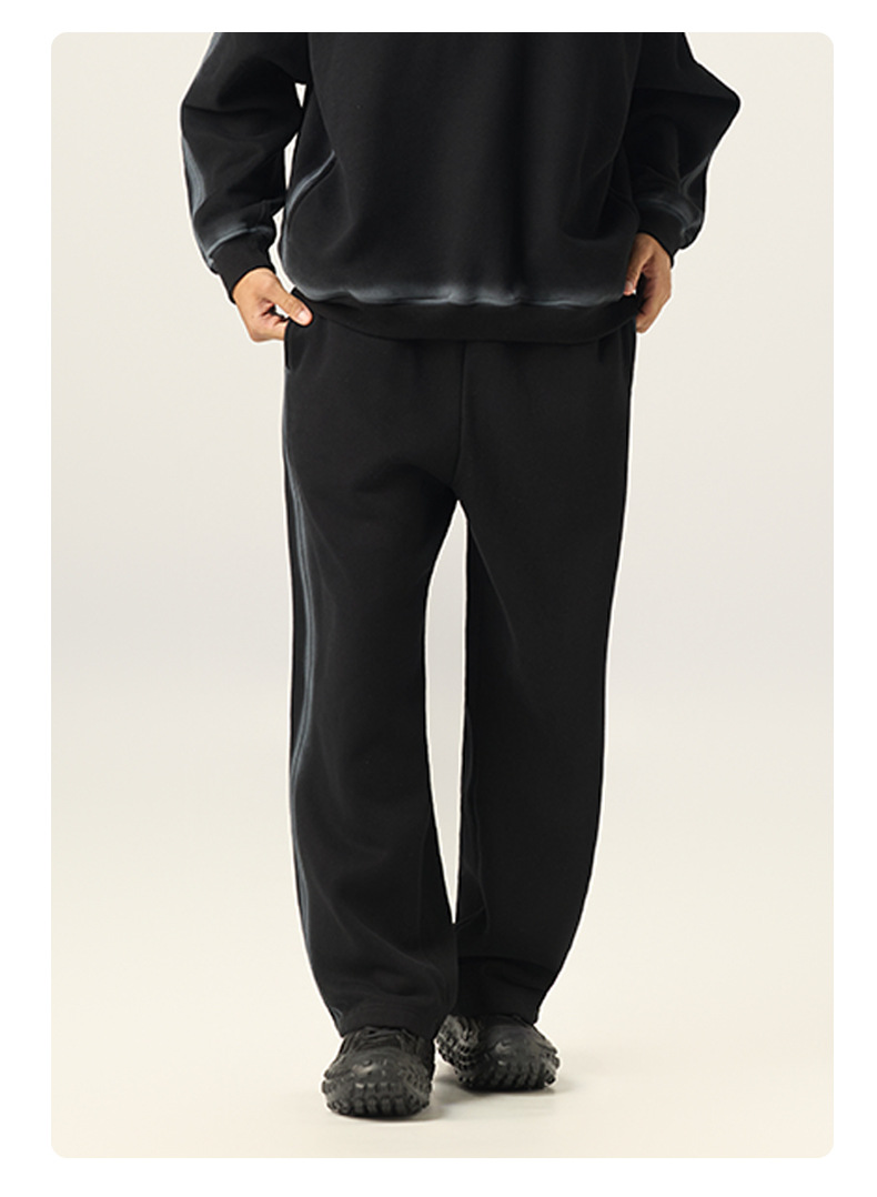 メンズジャージ メンズ裏起毛スウェットパンツ350グラム全2色