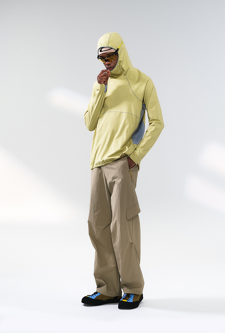 スウェットメンズジャージ メンズ吸汗速乾フード付き長袖ジャージ全4色