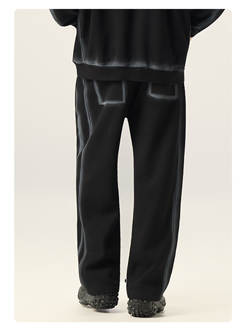 メンズジャージ メンズ裏起毛スウェットパンツ350グラム全2色