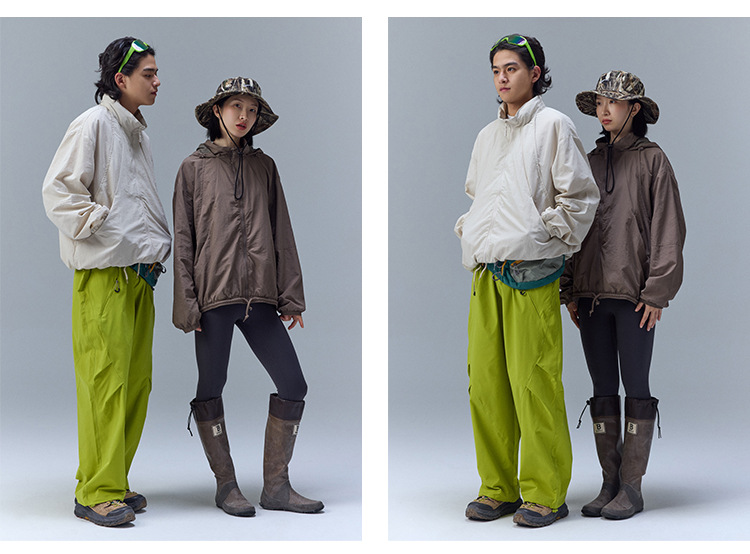 メンズジャージ 男女兼用防風防滴ナイロンジャケット春夏秋新作全3色