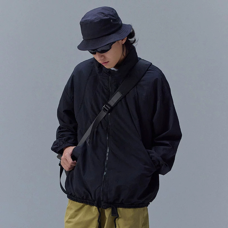 メンズジャージ 男女兼用防風防滴ナイロンジャケット春夏秋新作全3色