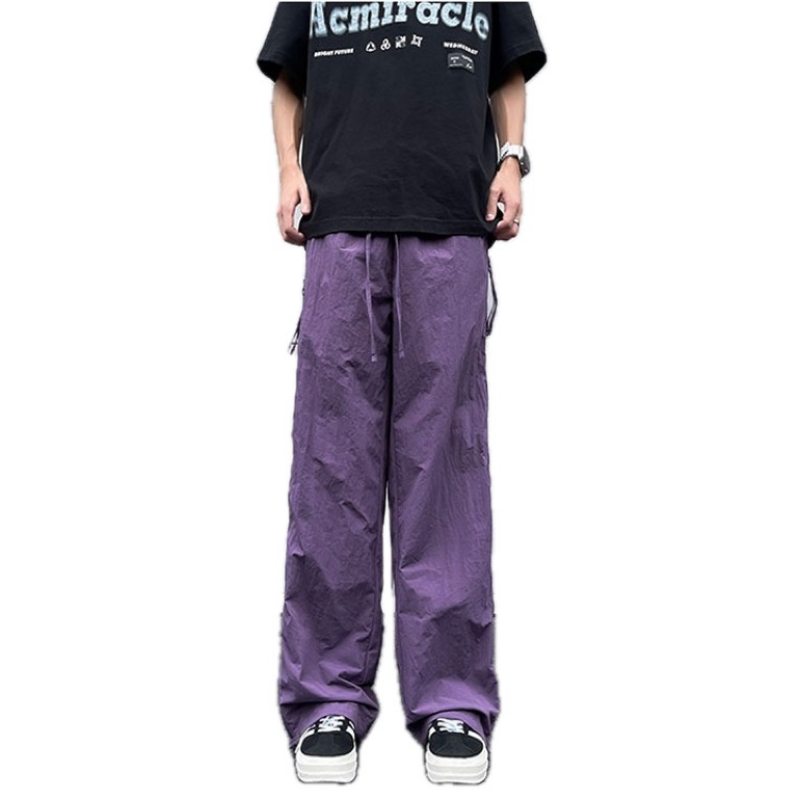 通気性抜群メッシュ切替ナイロンジャージトップス