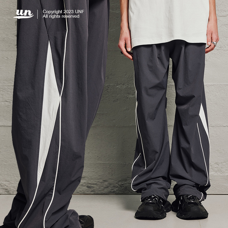 メンズジャージ メンズ ジャージパンツ サイドライン入り ワイドフィット