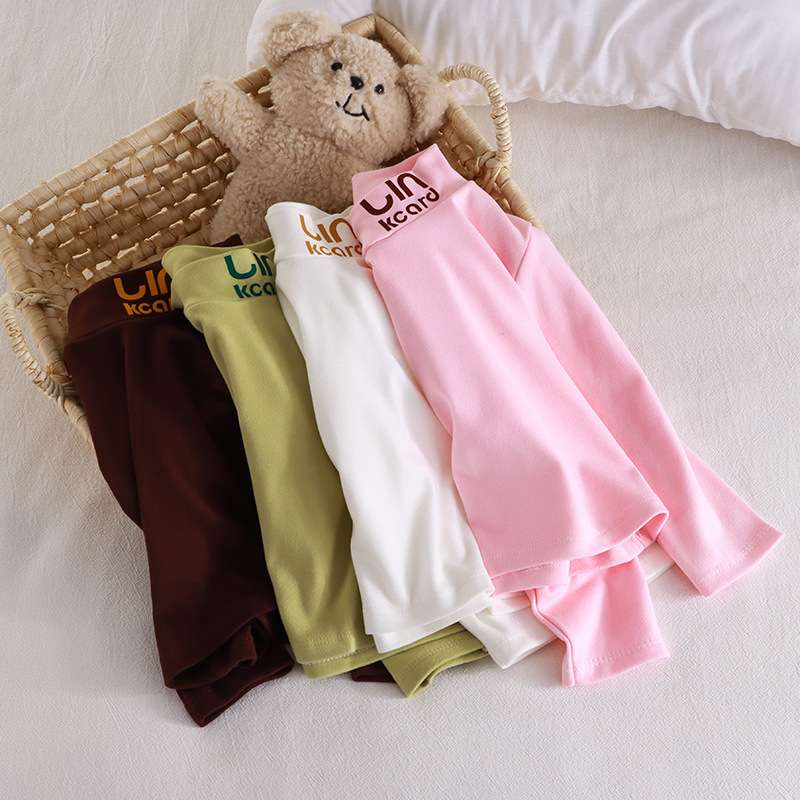 ベビー服  赤ちゃん用ハイネックインナーシャツ