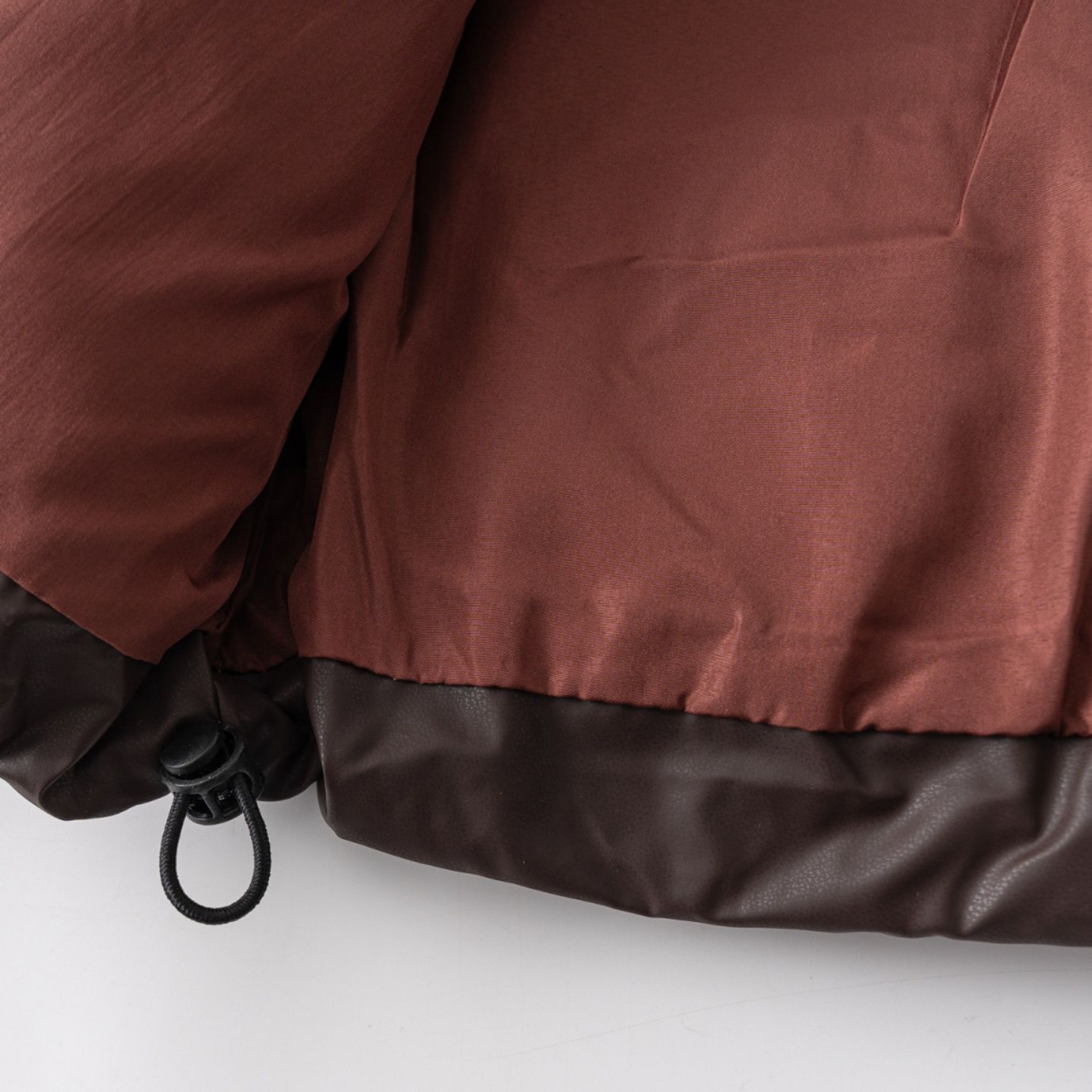 ベビー服 コーデュロイ切替フード付き中綿ジャケット　アウター