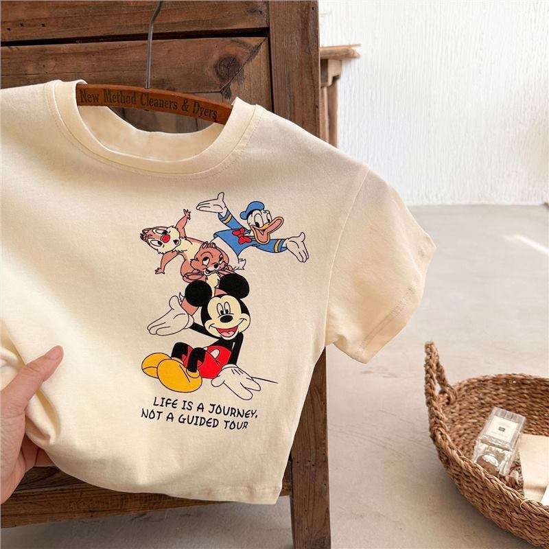 ベビー服  ディズニーキャラクター半袖Tシャツ