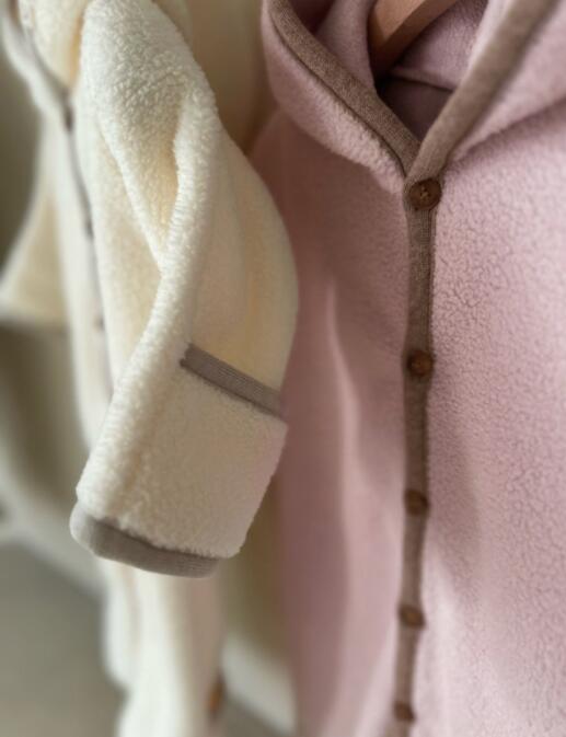 ベビー服 冬用厚手カバーオール新生児ロンパース4色展開