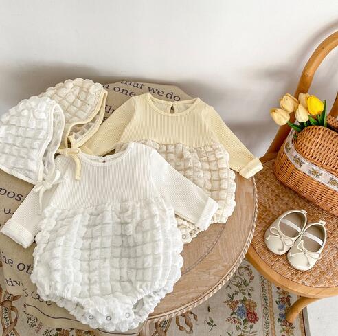 女の子用ロンパース お姫様風ベビー服