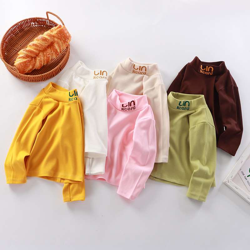 ベビー服  赤ちゃん用ハイネックインナーシャツ