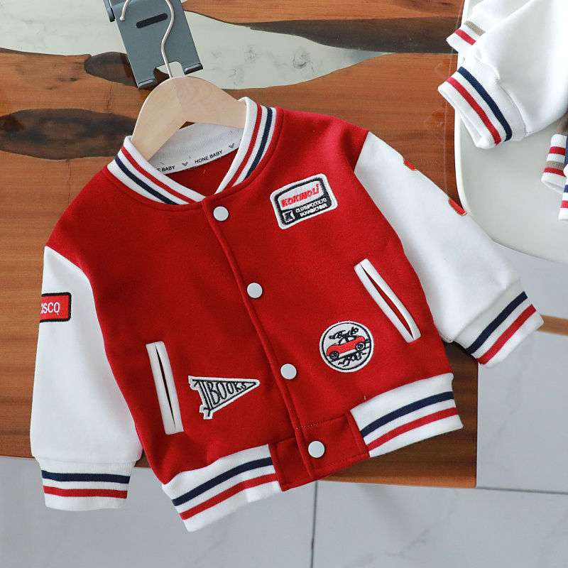 ベビー服  ベビー用スポーティバーシティジャケット