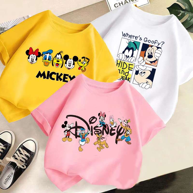 ベビー服  ディズニーキャラクター半袖Tシャツ