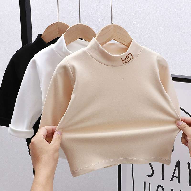 ベビー服  赤ちゃん用ハイネックインナーシャツ