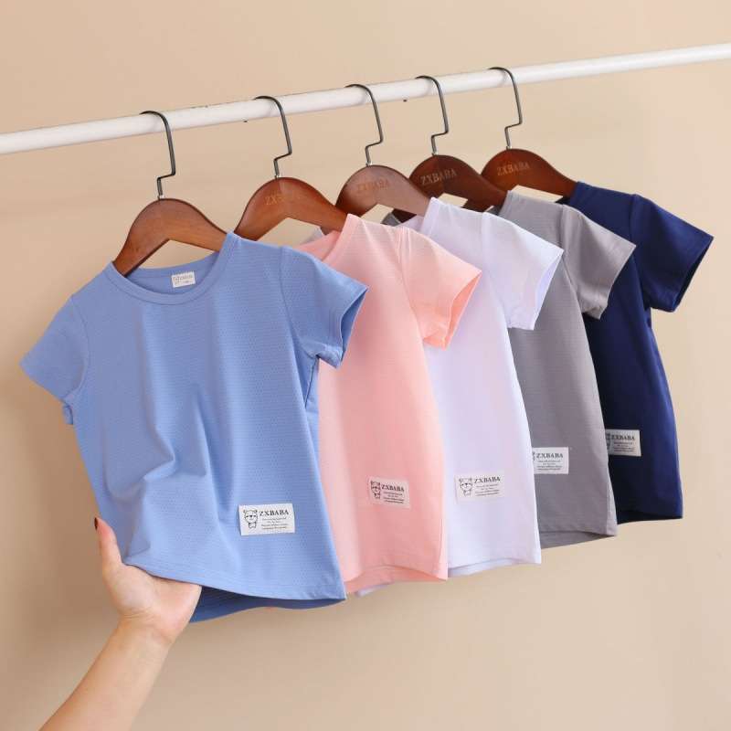 ベビー服  赤ちゃん用シンプル半袖Tシャツ