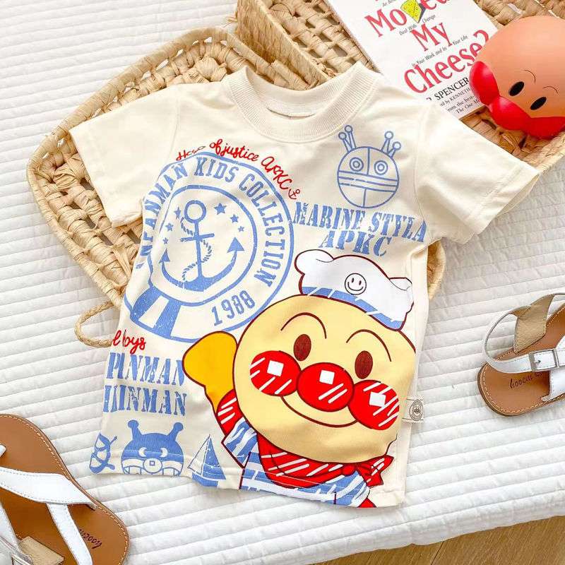 ベビー服  アンパンマン マリンテーマTシャツ