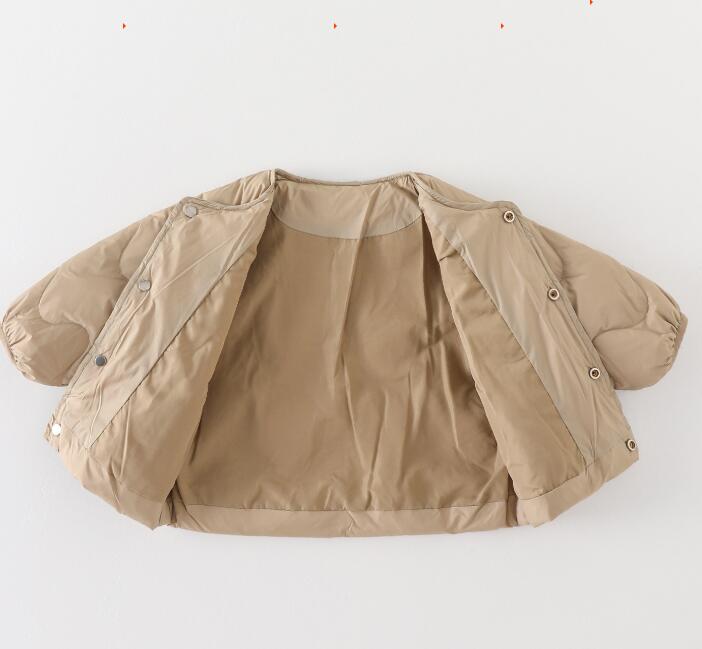 ベビー服 ベビー中綿 くま刺繍 