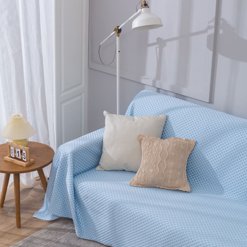 ソファーカバー 北欧風ワッフル織り全面覆いマルチソファーカバー