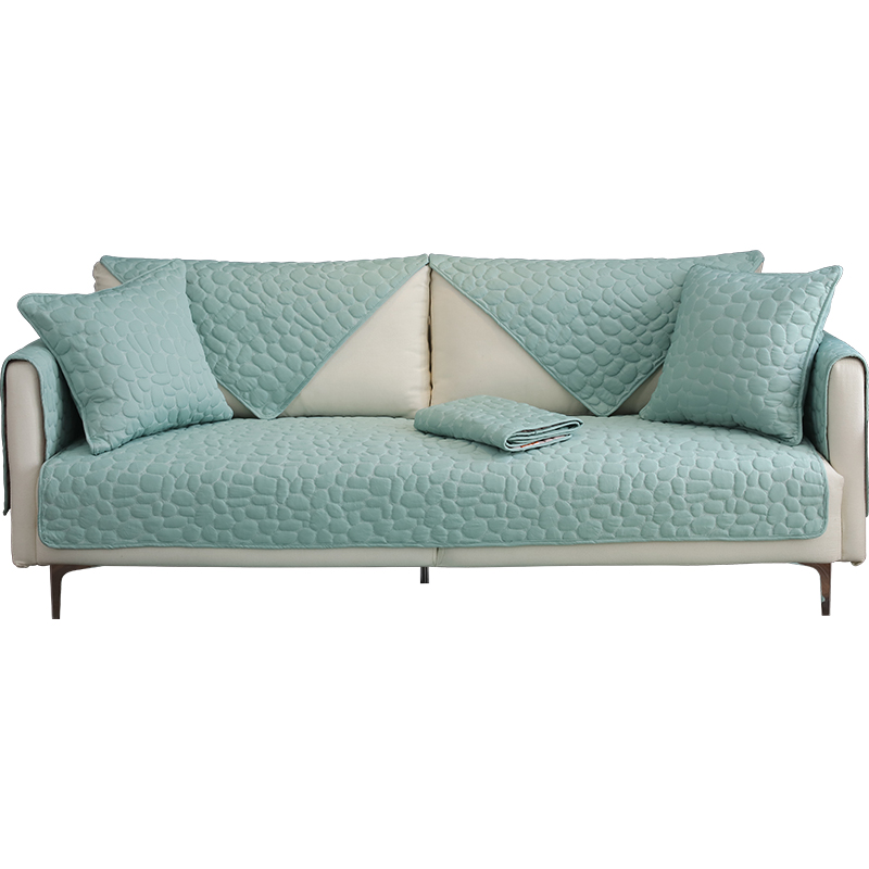 ソファーカバー 六角形キルティング模様の高級感あふれる保護カバー